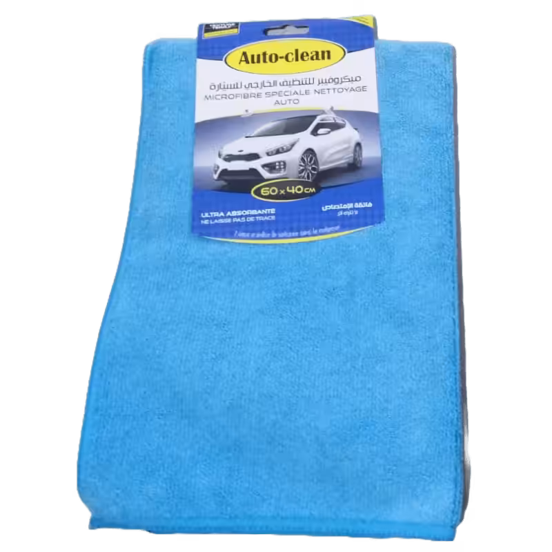Microfibre Spéciale Nettoyage Auto 60 X 40Cm
