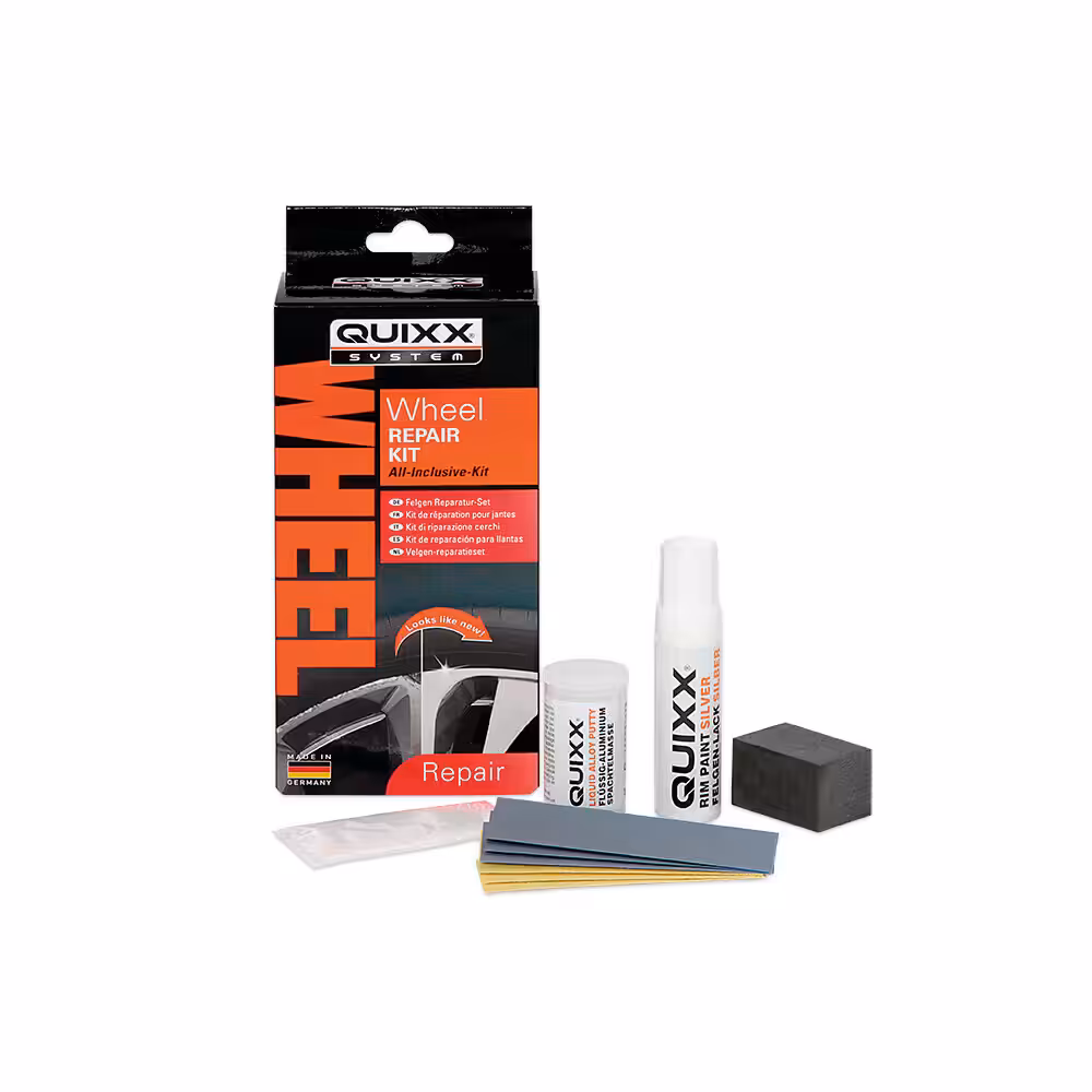 Quixx, Kit Réparation Jantes Alliage – Argent
