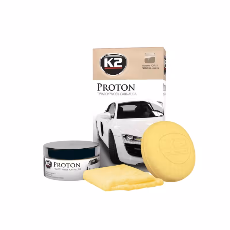 Pate De Cire Dur De Préservation Microfibre,Brillant ; K2 PROTON 200 g