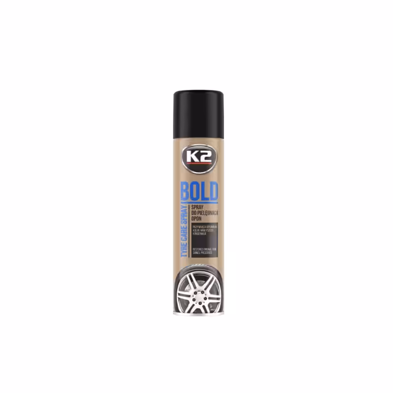 Spray pour Briller et entretenir les pneus ; K2 Bold 600ml