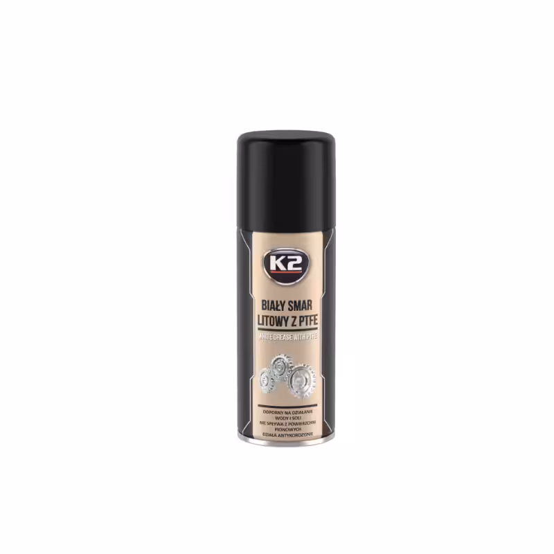 Graisse Blanche,protège contre la corrosion ; K2 GRAISSE BLANCHE AU PTFE 400ml