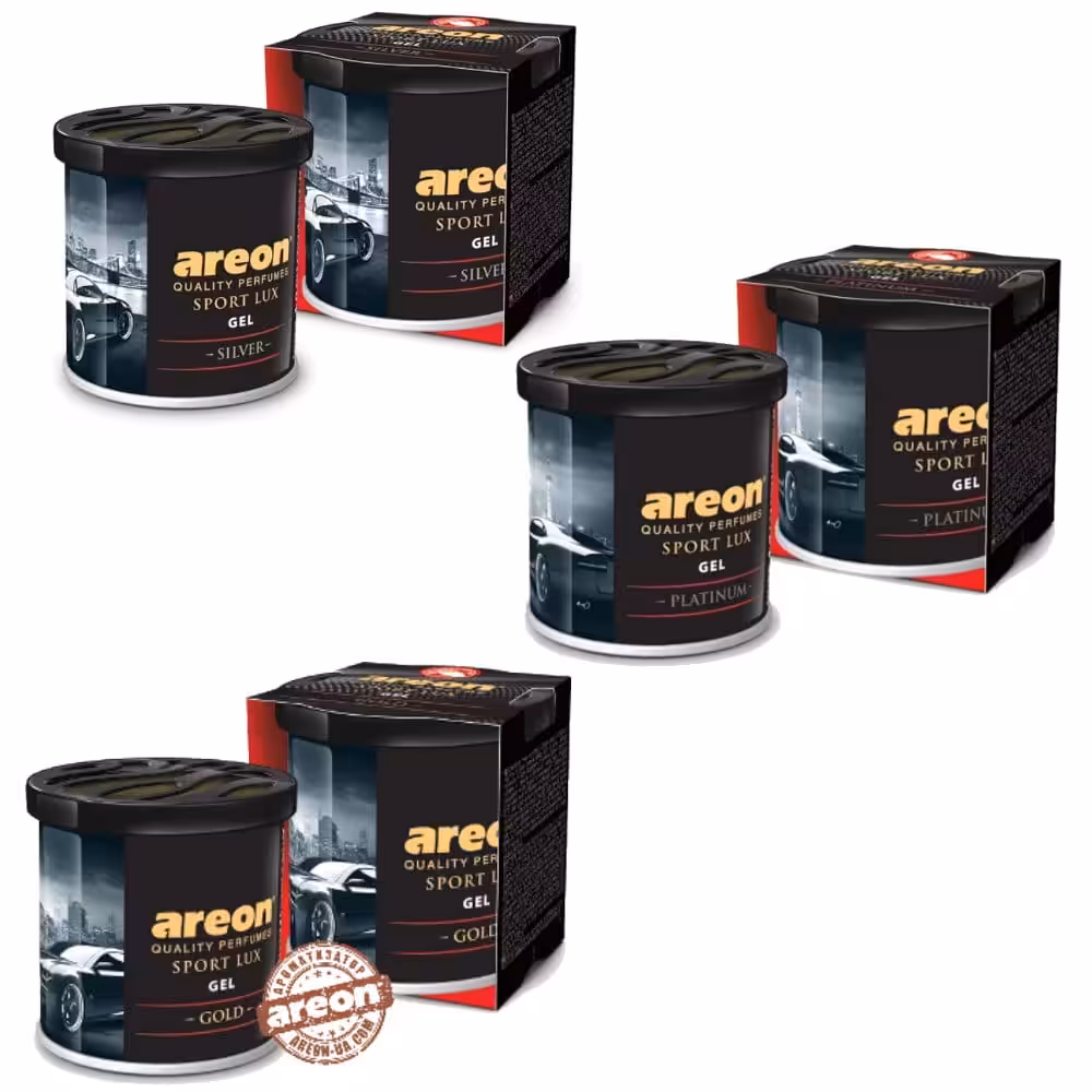 Désodorisant GEL 80g SPORT LUX Pour Maison Et Voiture