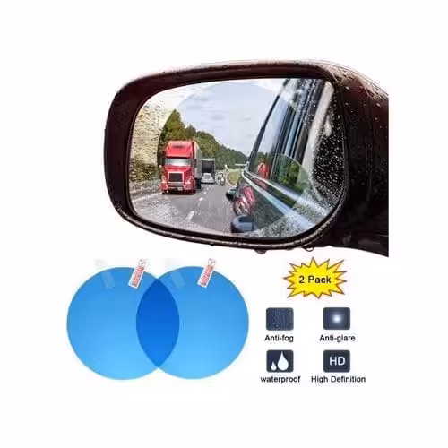 Film De Protection Pour Rétroviseur De Voiture, 2 Pièces Dimension 100*100