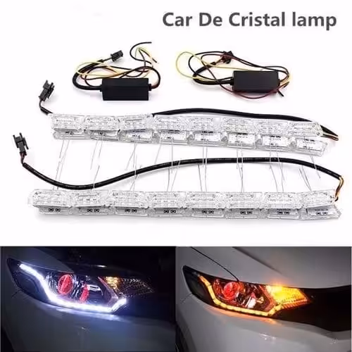 Tube D’Éclairage Flexible En Cristal