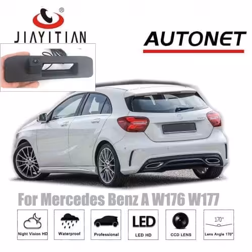 Caméra De Vue Arrière Pour Poignée De Coffre -Mercedes Benz A W176 W177 A160 A180 A200 A220 A250