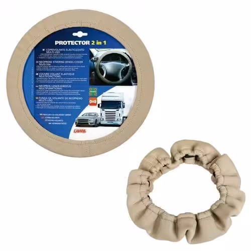 Couvre Volant Élastiqué Beige
