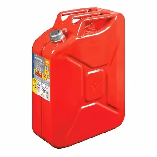 Jerrican Carburant En Métal 20 L – Rouge