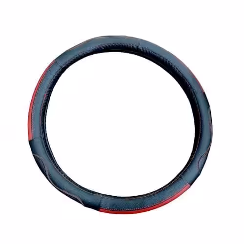 Couvre Volant – Noir & Rouge