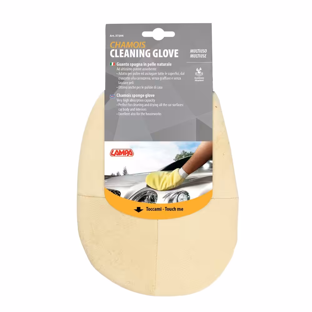 Peau de chamois avec haut pouvoir absorbant