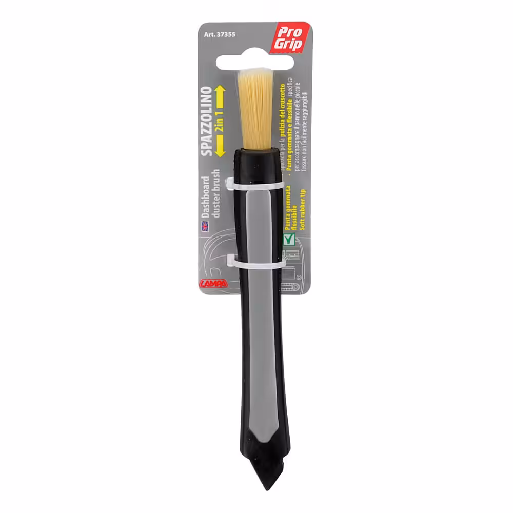 Brosse pour tableau de bord 2en1 Lampa