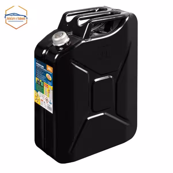 Jerricane Carburant Type Militaire En Métal -20 L