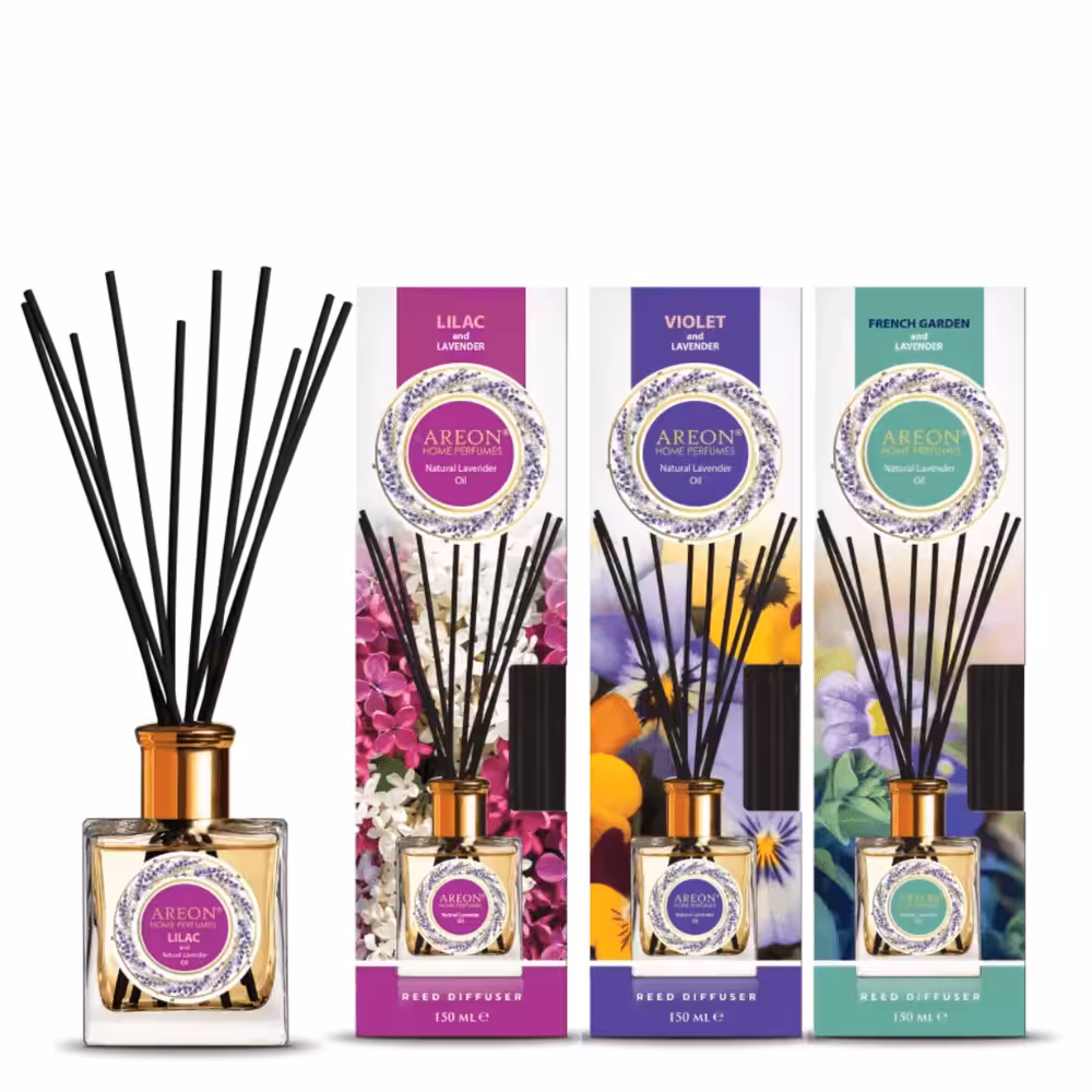 Diffuseur De Parfum À Bâtonnets avec huile essentiel de lavande 150ml