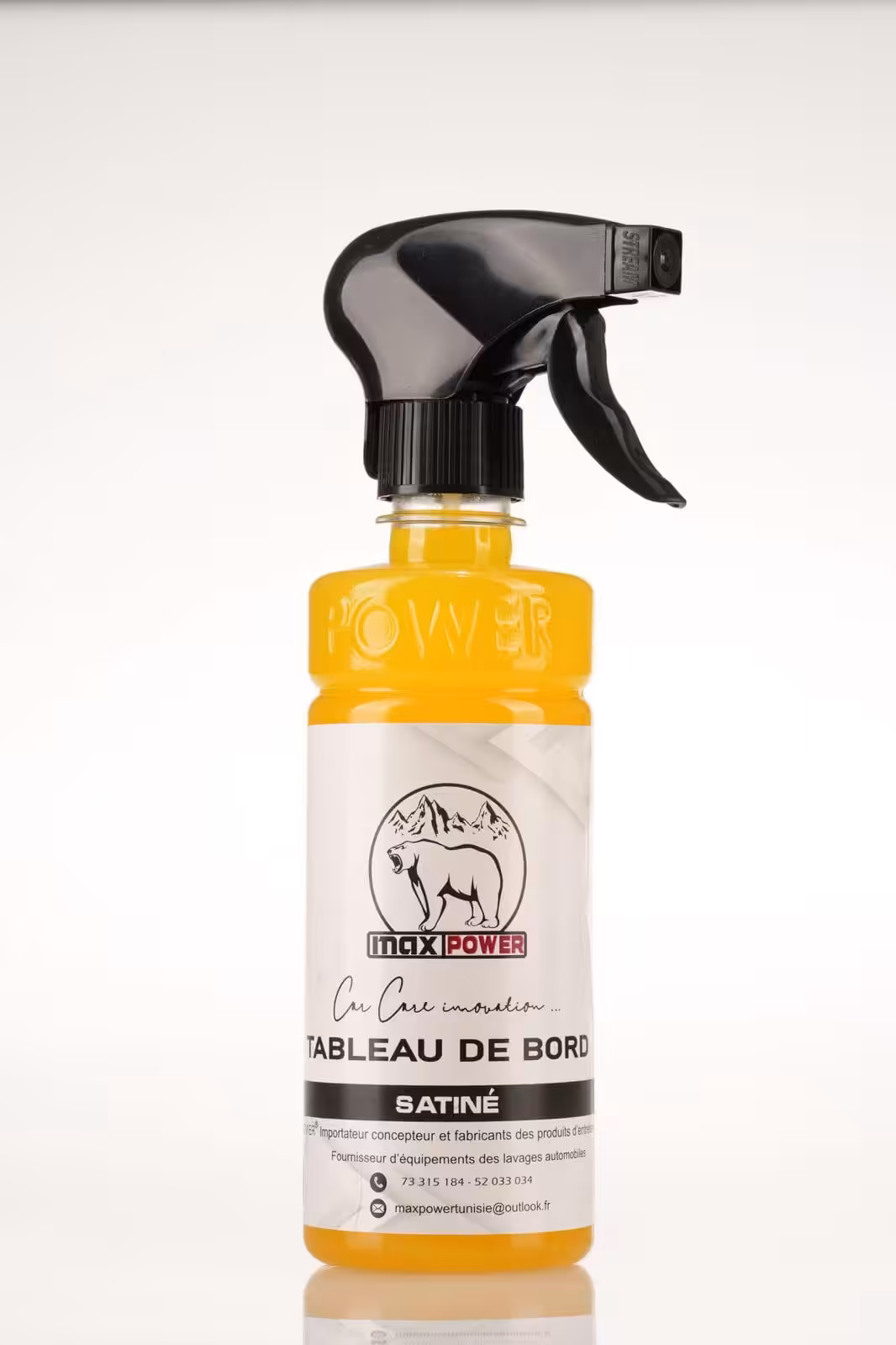 Nettoyant tableau de bord satiné max power
