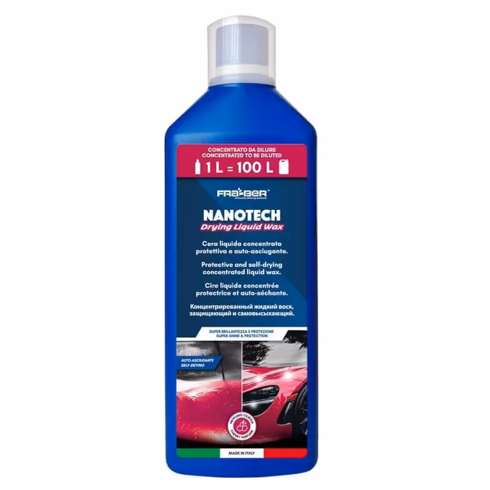 Cire Concentrée Protectrice Auto-Séchant Liquide 1000 Ml Nanotech