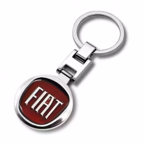 Porte-clés de voiture  avec logo Fiat