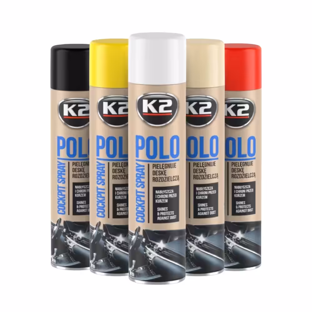 Nettoyant Tableau de bord Fraise 750 ml ; POLO COCKPIT K2
