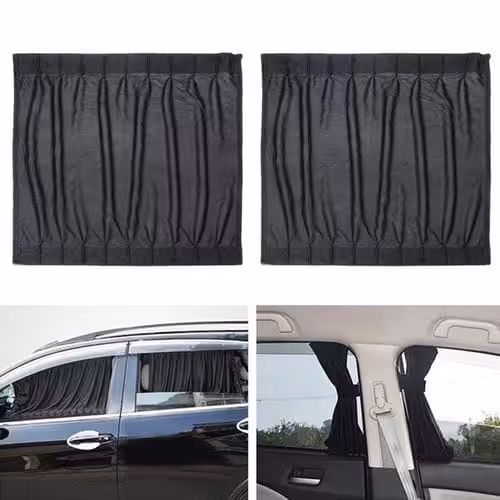 Pare-Soleil Anti-Uv Pour Vitres Latérales De Voiture Taille M