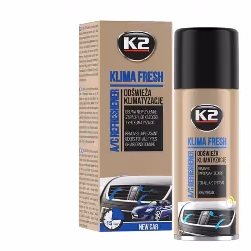 Spray désodorisant pour climatisation Klima Fresh 150ml – New Car
