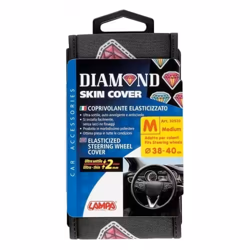 Couvre Volant Extensible Diamant – Ø 38/40 Cm