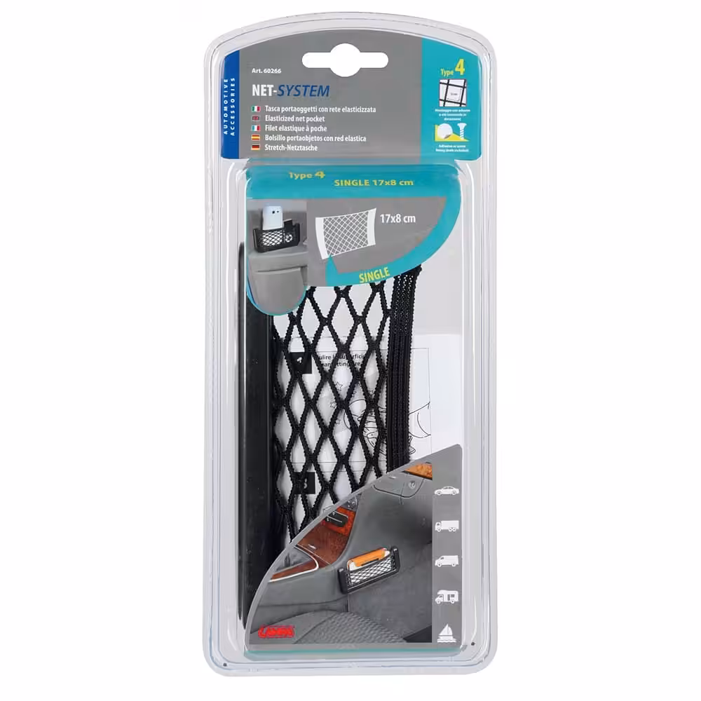 Poche filet élastique – 17×8 cm ,Net-System-4