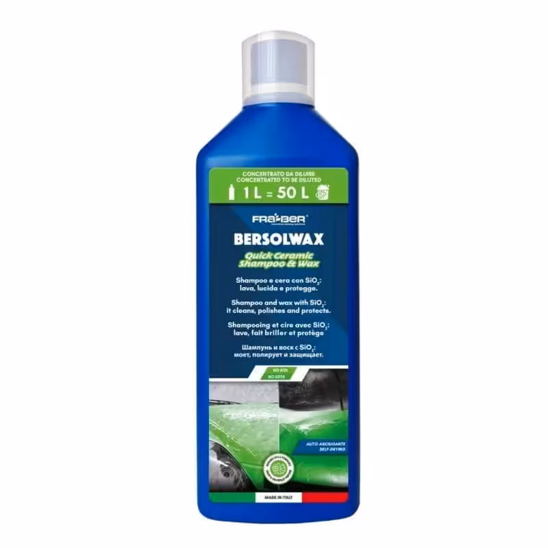 Shampoing pour lavage de voiture nouvelle génération Bersolwax -1L