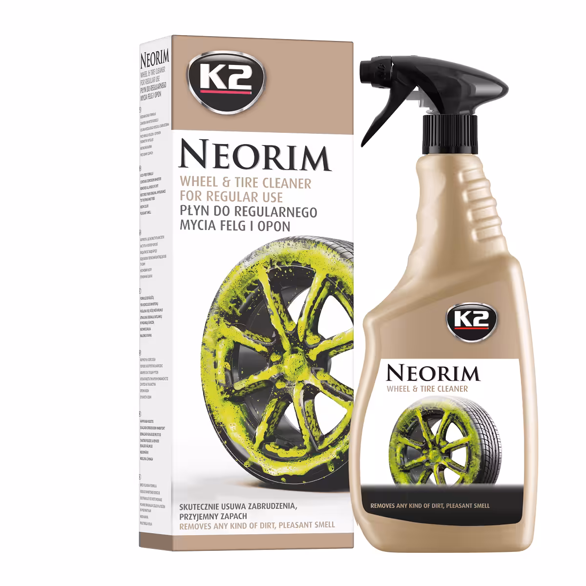 Nettoyant Neon pour Jantes et Pneus K2 Neorim