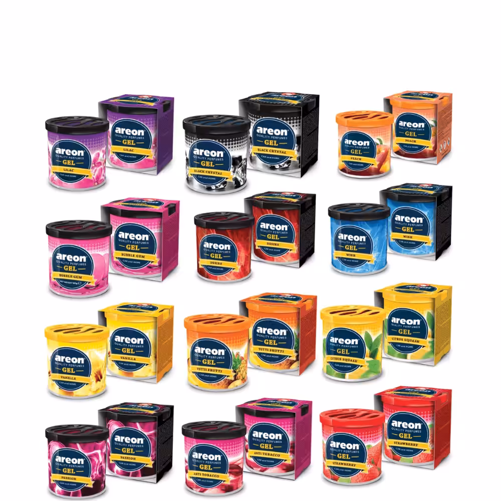 Désodorisant en gel CAN pour voiture et Maison -80g