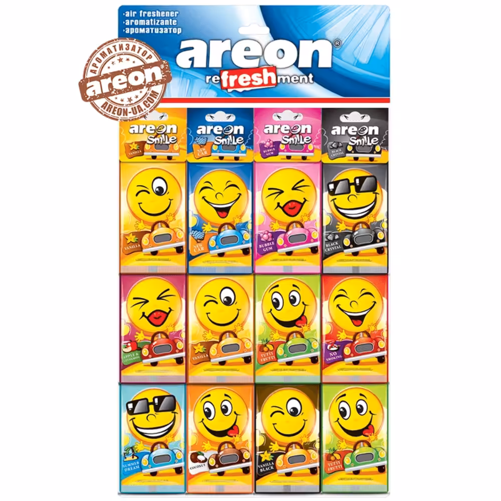 Désodorisants Smile Pour Voiture Et Maison