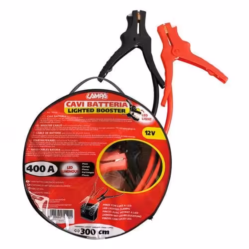 Câbles de démarrage pour batterie de voiture 12 V