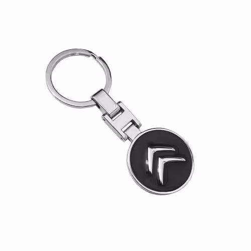 Porte-clés de voiture avec logo Citroen