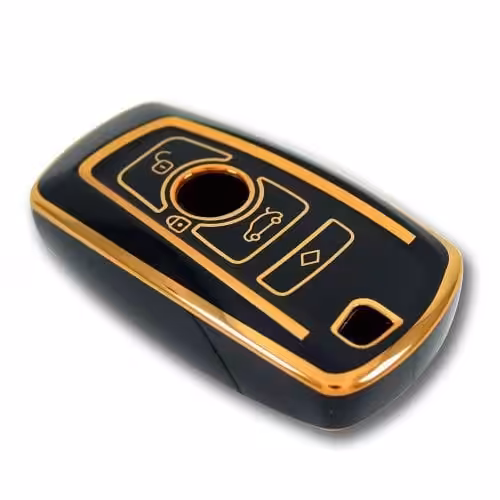 Étui de clé de voiture en TPU Compatible avec BMW