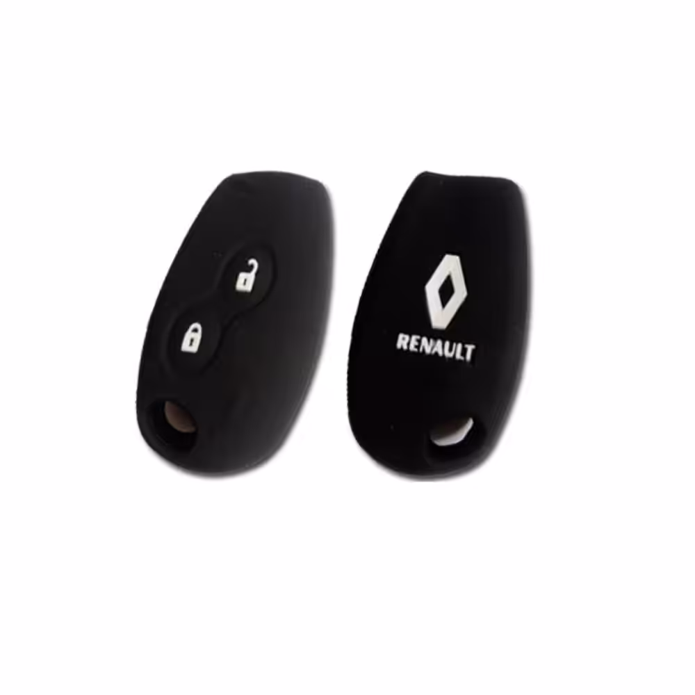 Coque de protection en silicone pour clé de voiture Renault