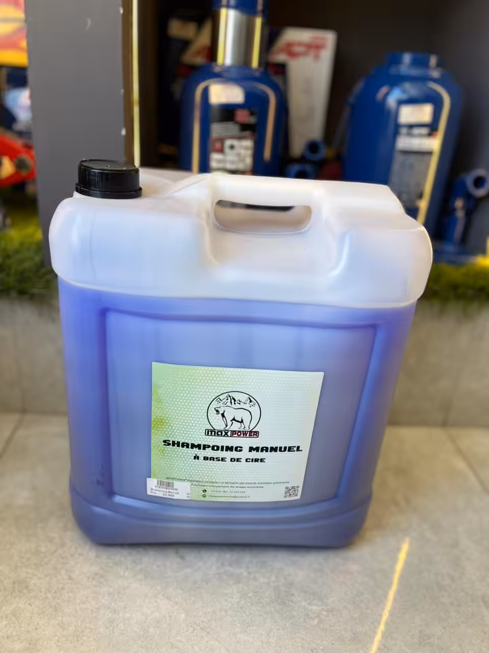 Shampoing de lavage Manuel 20L à base de cire