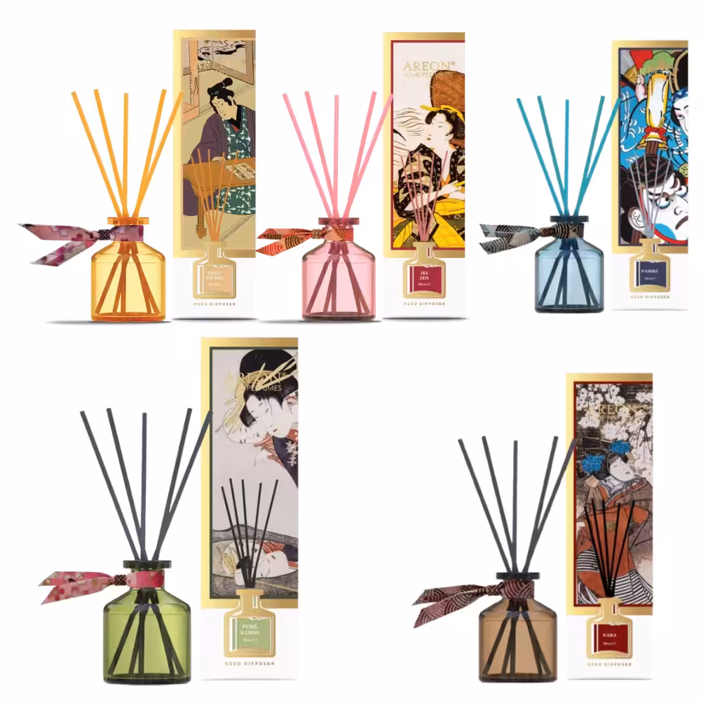 Diffuseurs à bâtonnets d’inspiration japonaise 50 ml