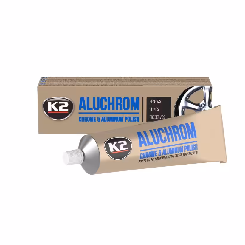 ALUCHROM Pâte pour polir, nettoyer et polir le chrome