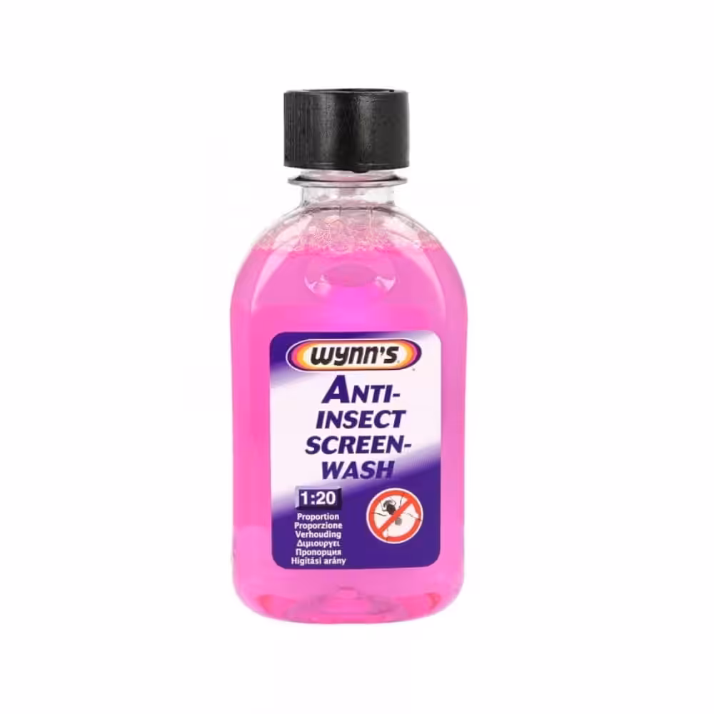 Anti-Insect Screen-Wash liquide Concentré lave-glace 250ml Wynn’s (W45201)