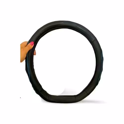 Couvre-Volant Ds Similicuir Perforé- M – Ø 37/39 Cm