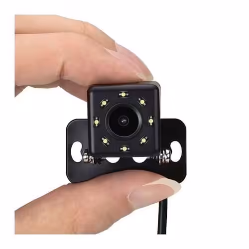 Caméra De Recul Ccd Pour Voiture, Vision Nocturne À 8Led